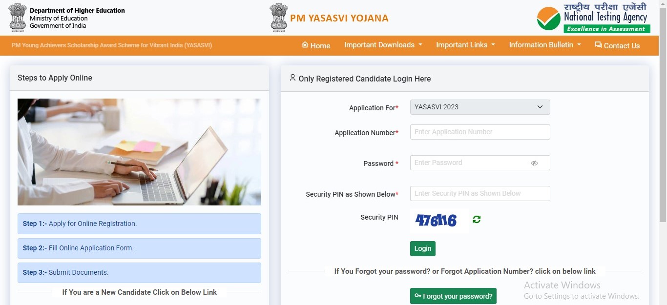 pm yasasvi yojana
