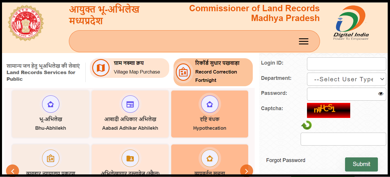 mp bhulekh land record